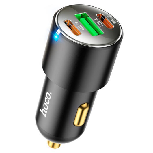 Автомобильное зарядное устройство (АЗУ) HOCO NZ6, PD20W + QC3.0 + PD20W, 45W