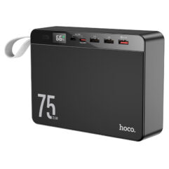 Внешний аккумулятор Power Bank HOCO J94 (75000mAh), 22.5W чёрный