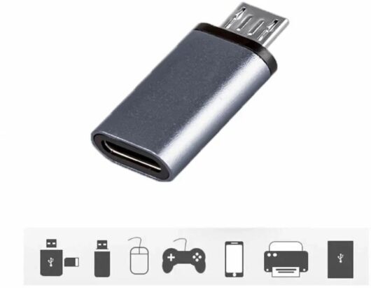 Переходник  Type-C на Micro USB G-05 ISA