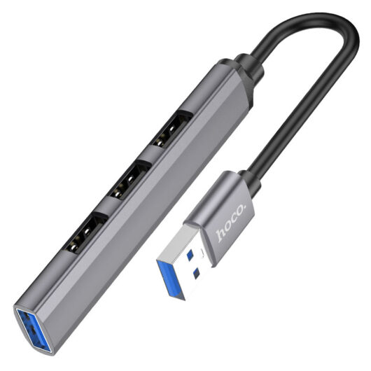USB Hub HOCO HB26 4 in 1 (USB to USB3.0 + USB2.0*3)