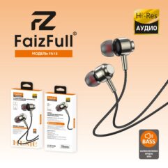 Проводные наушники FaizFull FN18 3,5mm aux