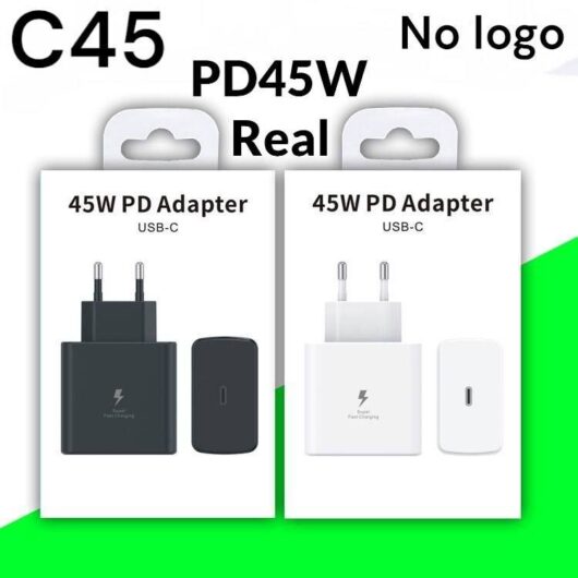 Зарядное устройство блок Samsung C45 45W No Logo (копия)