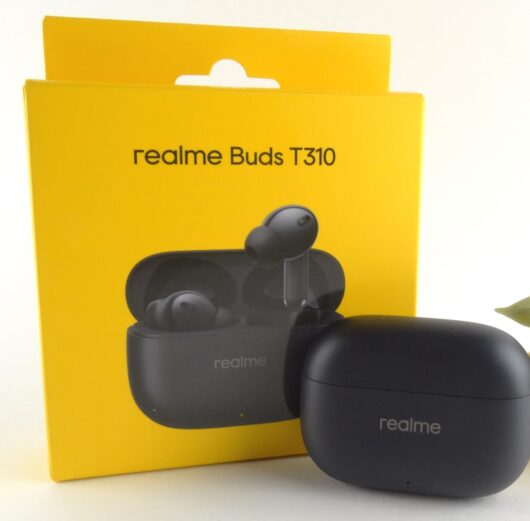 Наушники беспроводные Realme (Оригинал) Buds T310 (RMA2303) ЧЕРНЫЕ