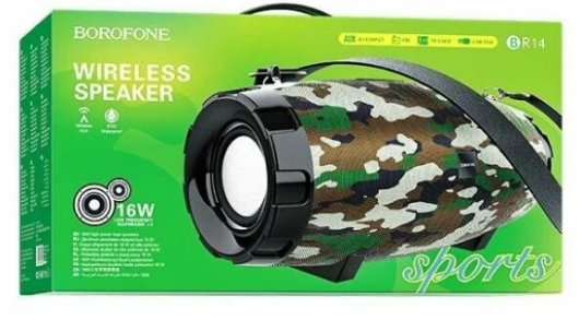 Беспроводная колонка Borofone BR14 2400 мАч, 8Вт*2