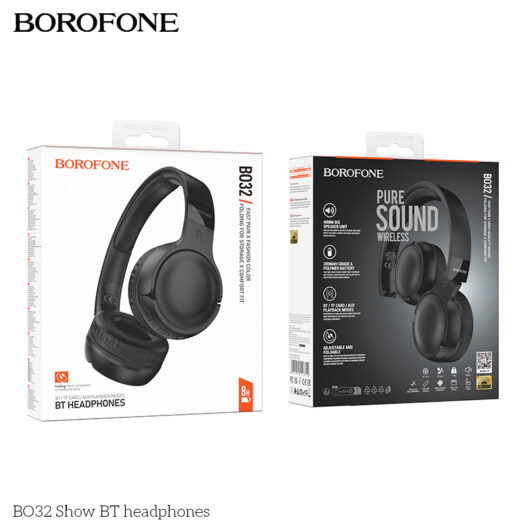 Беспроводные наушники Borofone BO32 – карта памяти