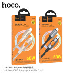 HOCO кабель U144 Type-C - Type-C 60W
